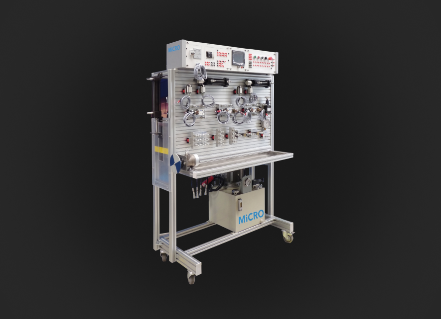 MICRO-Panel Didáctico HID con PLC y HMI