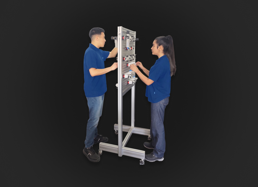 MICRO-Panel didáctico NEU ECO doble cara